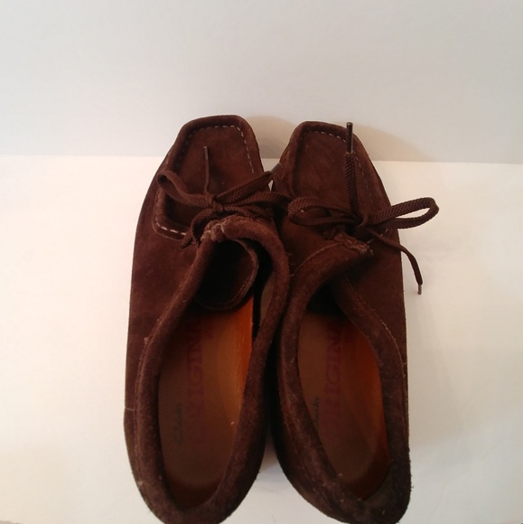 Sale 💲Clark's Wallabee's Dark Brown Leather 7.5M - Picture 2 of 7